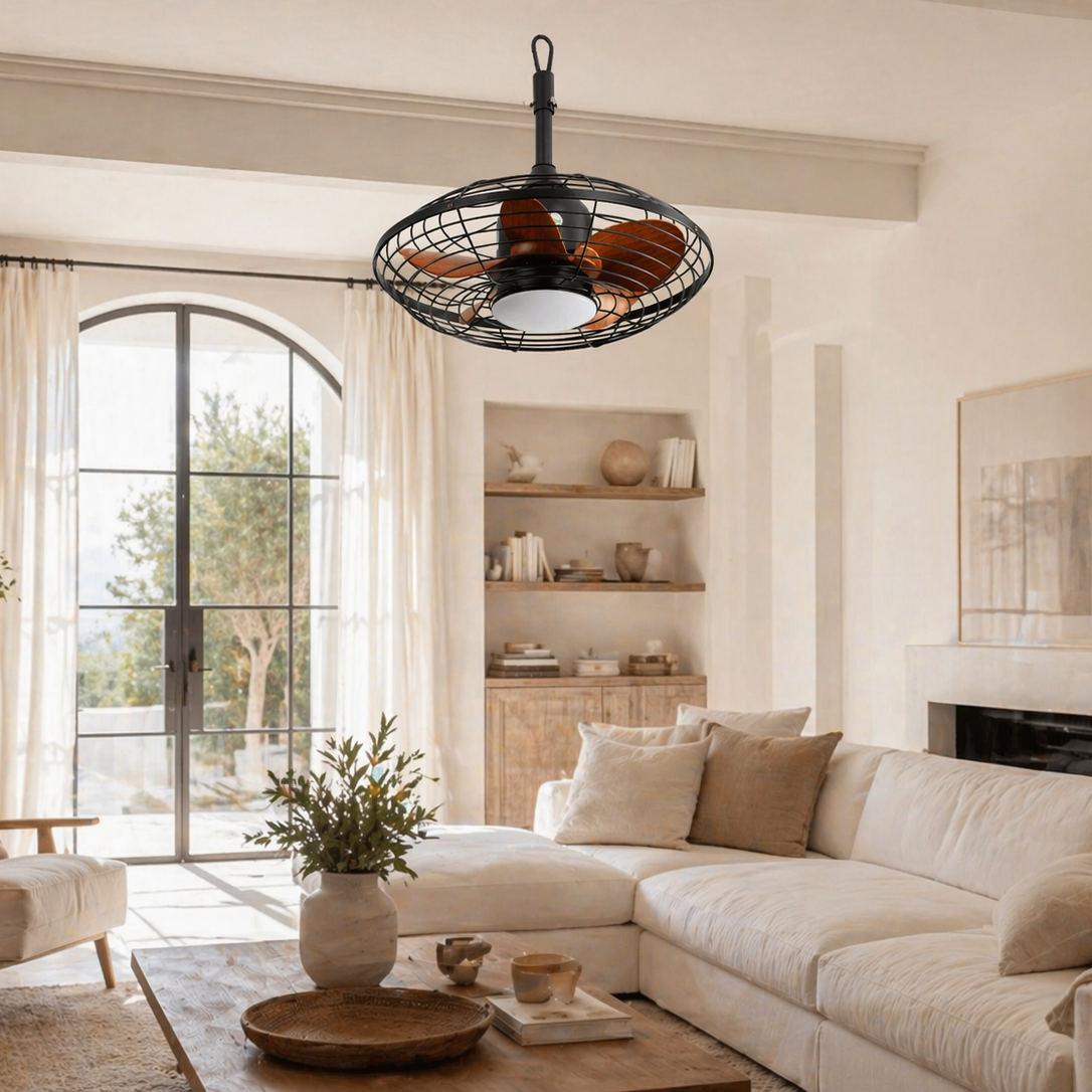 Vector | Ventilateur moderne LED télécommande 51 cm
